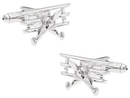 Vintage Aircraft Shaped Cuff Links Online Sale