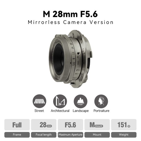 M 28mm F5.6 Titanium Online Hot Sale