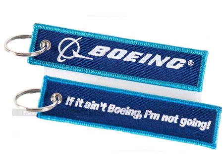 If It ain t BOEING I m not Going! Key Chain For Sale