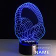 Headphones Designed 3D Night Lamps For Discount