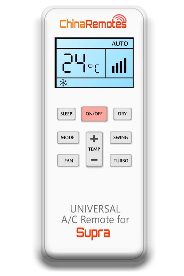 Universal Air Conditioner Remote for Supra AirCons ✅ Supply