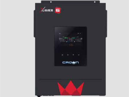 Crown Xavier II 6KW Hybrid Solar Inverter with 6500W PV Online now