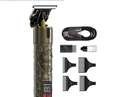 Dingling RF-622 Hair Cutting Machine Beard Trimmer Professional Electric Barber Hair Cipper Cordless Hair Trimmer For Men t9 For Sale