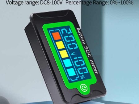 Peacefair PZEM-009 Battery SOC Power Capacity Meter for Lithium Iron Phosphate Battery & Ternary Lithium Polymer Battery Cheap