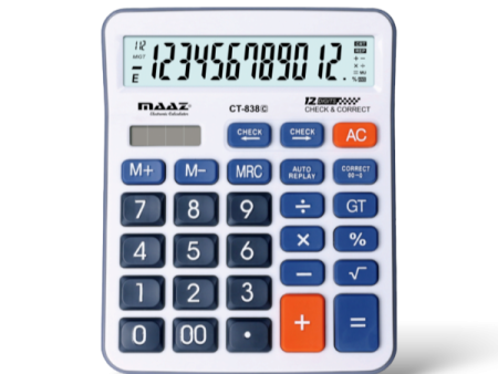 MAAZ CT 838c Calculator Original Online