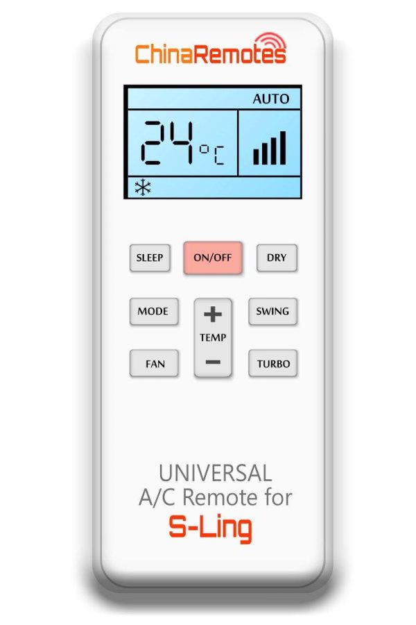 Universal Air Conditioner Remote for S-Ling AirCons ✅ Online Sale