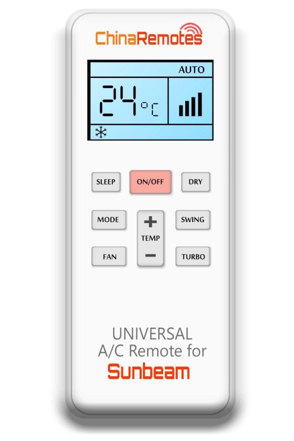 Universal Air Conditioner Remote for Sunbeam AirCons ✅ Online Hot Sale