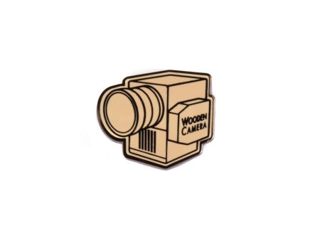 Wooden Camera Lapel Pin Sale