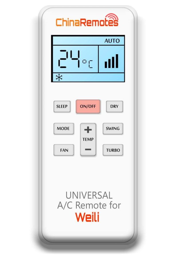 Universal Air Conditioner Remote for Weili AirCons ✅ Fashion