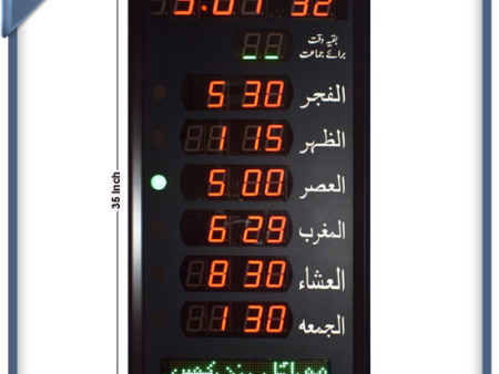 Salat panel clock SPT-35K Namaz clock For Cheap