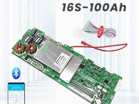 JBD 51.2V 100Ah BMS for 8-16S Cells Lithium Battery Pack Without Communication Online