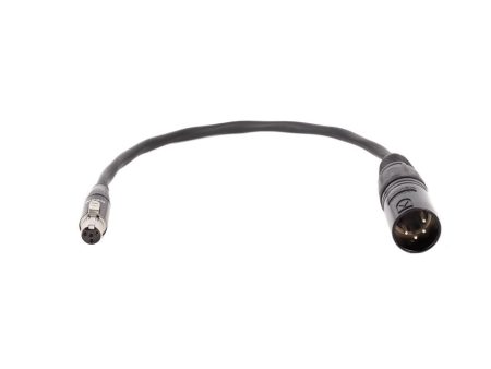 Mini 4pin XLR Female to Full 4pin XLR Male Discount