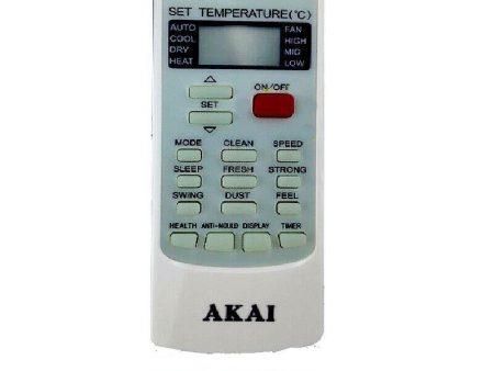 Replacement Remote for Akai AC Remote Model YKR Discount