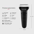 Kemei KM-6558 Premium Quality 3in1 Rechargeable Professional Hair Trimmer Super Grooming Kit Shaver Clipper Nose Trimmer on Sale