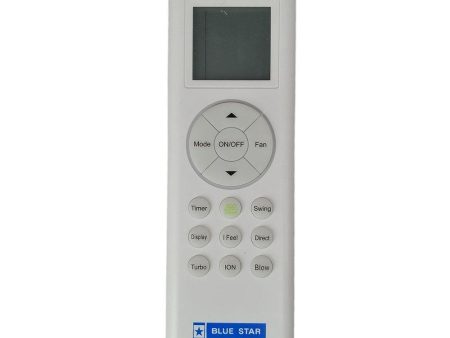 Replacement Remote Control For BLUE STAR Air Conditioner Model 68F Discount