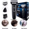 Kemei KM-6558 Premium Quality 3in1 Rechargeable Professional Hair Trimmer Super Grooming Kit Shaver Clipper Nose Trimmer on Sale