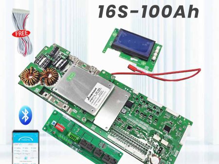 JBD 51.2V 100Ah BMS for 8-16S Cells Lithium Battery Pack With Communication Cheap