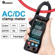 TOOLTOP X5 400A AC DC Clamp Meter 6000 Counts True RMS Multimeter NCV Current Voltage Hz Diode Temp Buzzer Test Auto Ammeter Sale