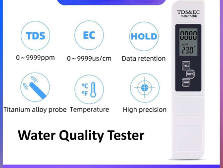 Digital TDS   EC Water Tester Meter Hot on Sale