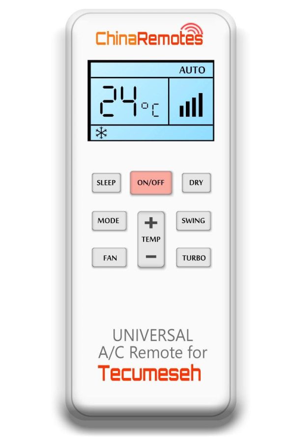 Universal Air Conditioner Remote for Tecumeseh AirCons ✅ Supply