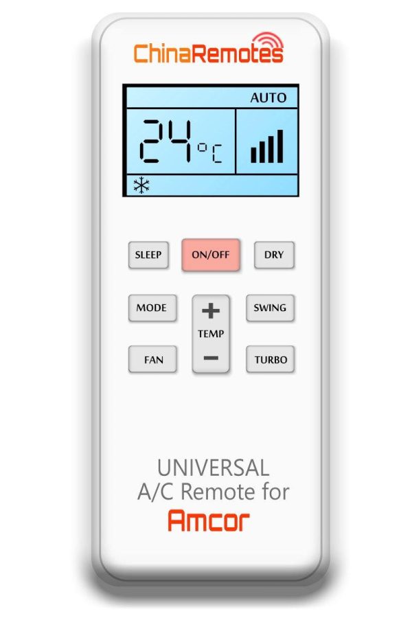 Universal Air Conditioner Remote for Amcor AirCons ✅ on Sale