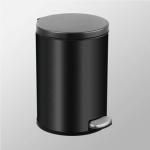 Hydraulic Dustbin – Matt Black For Cheap