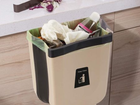 Foldable Attach A Trash Clip Hanging-Trash Bag Holder Storage Rack-Home Kitchen-Dustbin Cheap