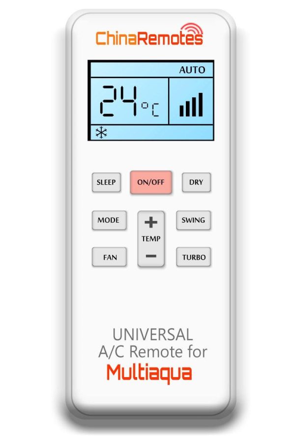 Universal Air Conditioner Remote for Multiaqua AirCons ✅ Fashion