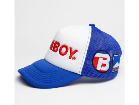 RACING CAP BLUE Cheap