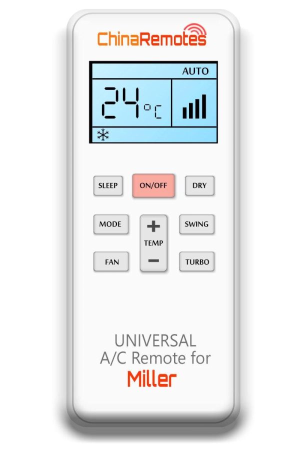 Universal Air Conditioner Remote for Miller AirCons ✅ Online