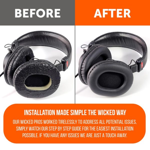 Replacement Earpads For Sony MDR 7506 Online now