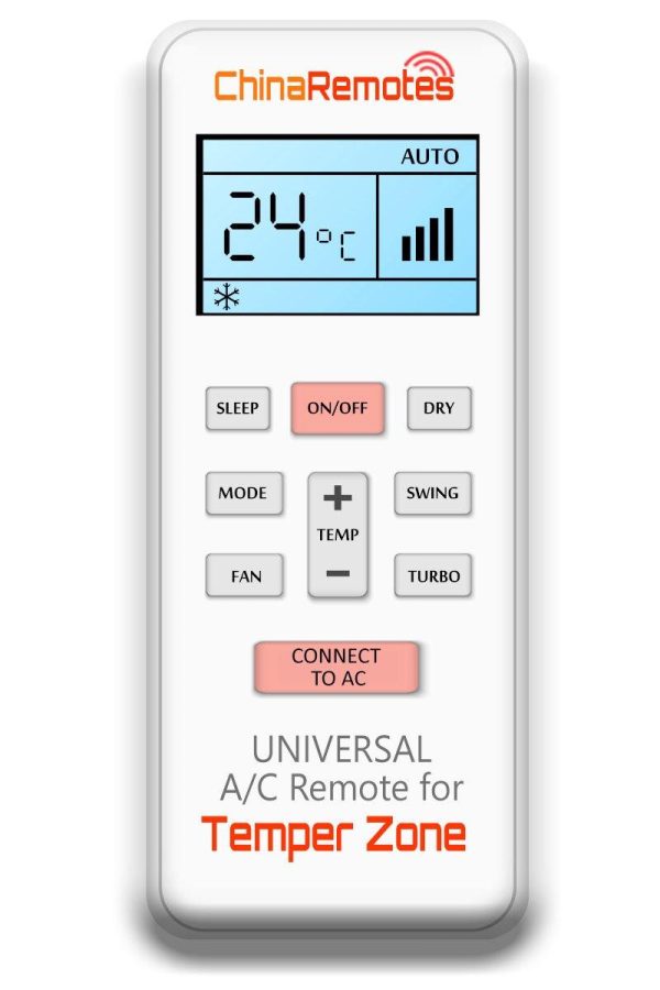 Universal Air Conditioner Remote for Temper Zone ✅ Online Hot Sale