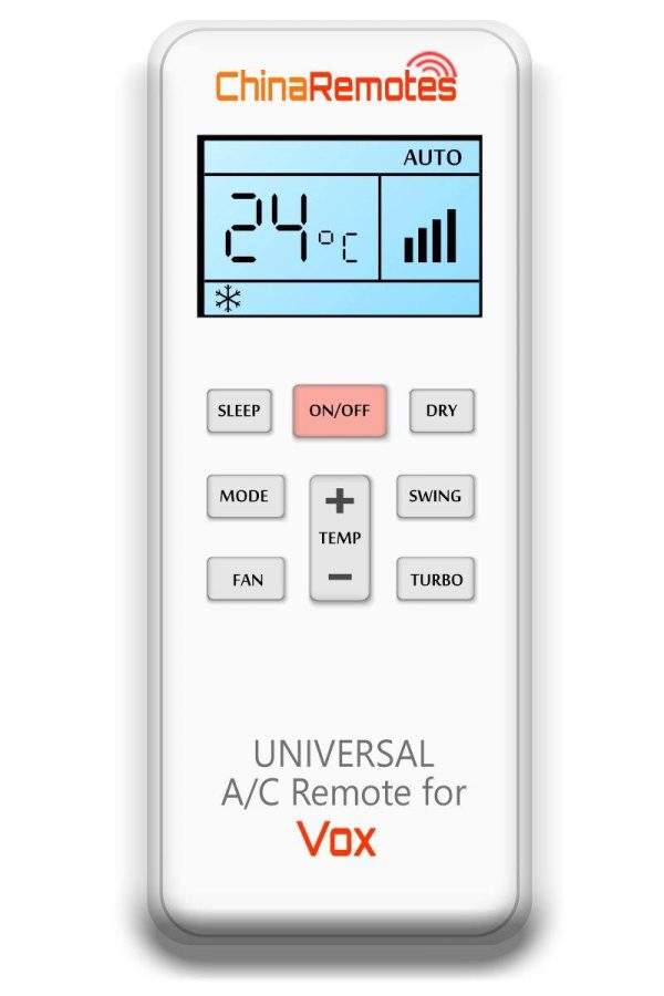 Universal Air Conditioner Remote for Vox AirCons ✅ Online now