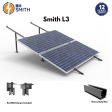 BHS Aluminium Smith L3 Solar Structure with clamps For three Solar Panel Online now