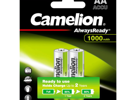 Camelion AA 1.2V Rechargeable Cell (Pack of 2) For Sale