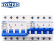 Tomzn AC 4P+4P 63A MTS Dual power Manual transfer switch Circuit breaker MCB 50HZ 60HZ changeover For Discount