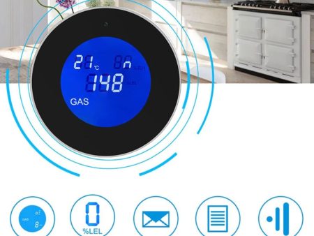 Tuya Smart WIFI Gas leakage detector sensor and Alarm Supply