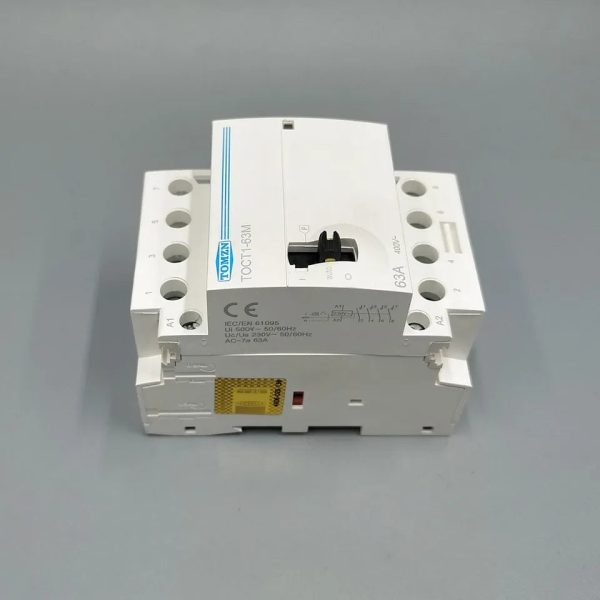 Tomzn TOCT1-63M 4P 63A 2NC 2NO 220V Din rail ac Modular contactor Tomzn Contactor Online