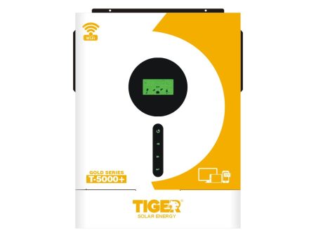 TIGER GOLD SERIES T-5000+3.6KW Built in Wifi & Dual Output - RGB Lights- Touch Display Supply