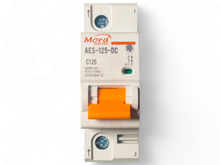 Mora DC 1P 125A MCB CIRCUIT BREAKER for Battery Supply