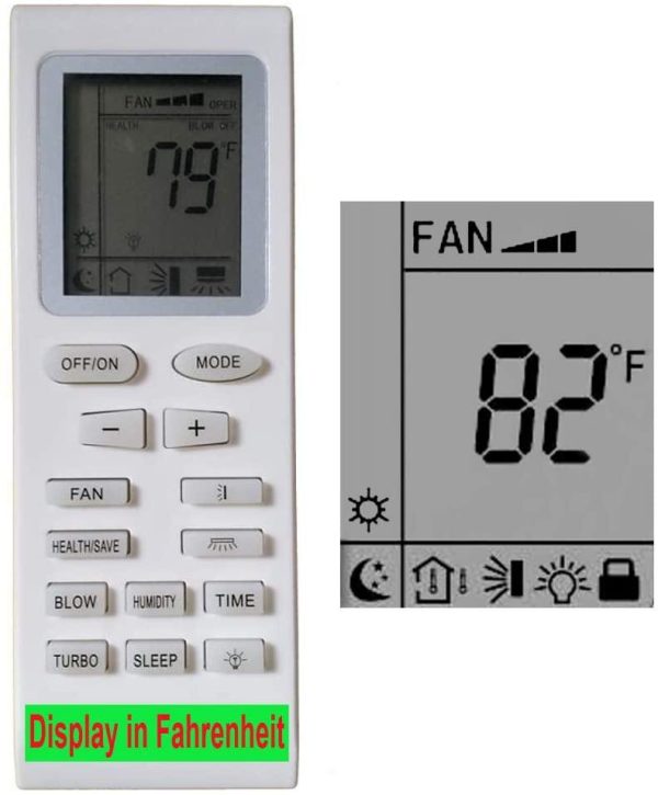 Replacement Air Con Remote for Thermal Zone Model: MZG Cheap