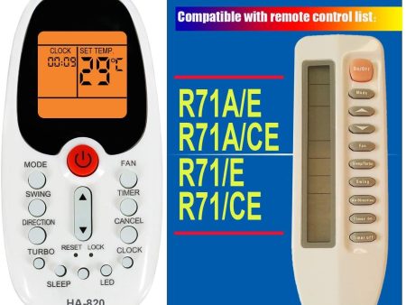 Replacement Remote for Comfort Breeze - Model: R71 Online Sale