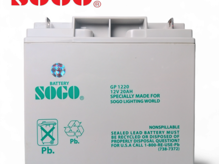 SOGO Rechargeable Dry Battery 12V 20A Discount