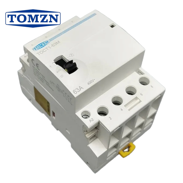 Tomzn TOCT1-63M 4P 63A 2NC 2NO 220V Din rail ac Modular contactor Tomzn Contactor Online