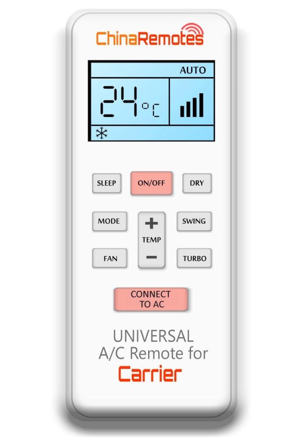 Universal Air Conditioner Remote for Carrier ✅ Online