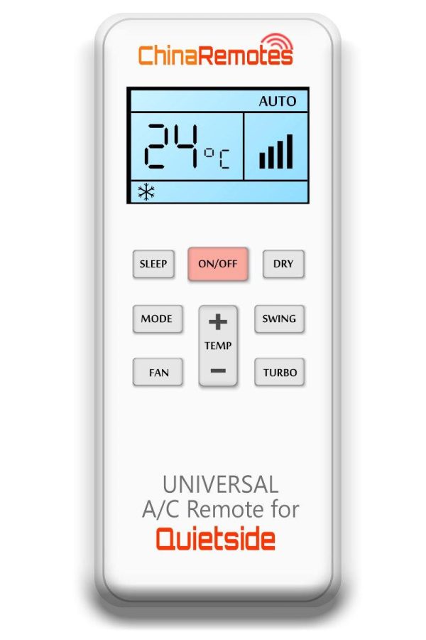 Universal Air Conditioner Remote for Quietside AirCons ✅ Online Sale