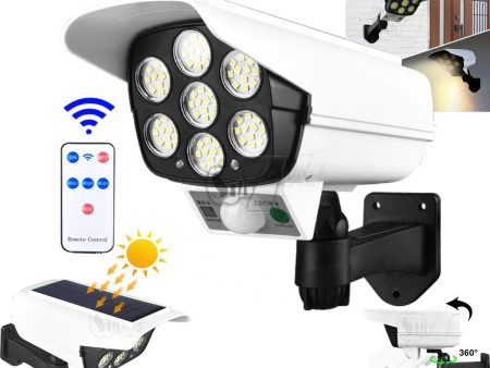 JD-2178T LED Solar Power PIR Motion Sensor Wall Light With Remote Control IP65 Waterproof in Pakistan Discount