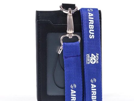 Genuine Airbus (40 Years) Logo Lanyard with ID Card Holder Online Hot Sale