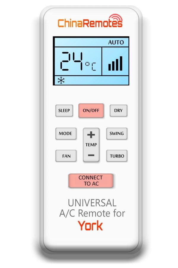 Universal Air Conditioner Remote for York ✅ Discount