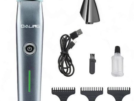 Daling DL-9233 Men s Grooming Kit 2in1 Cordless Rechargeable Hair Clipper and Nose Trimmer Online now